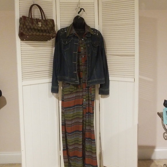 Nwt Freeway  Tribal Halter Dress - Picture 6 of 7